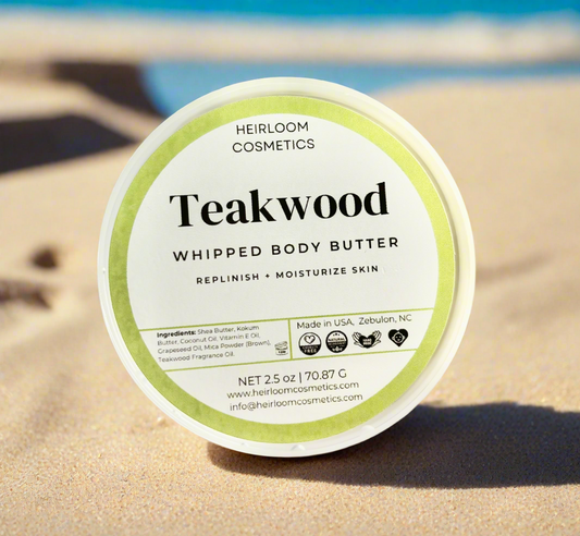 Heirloom cosmetics men body butter