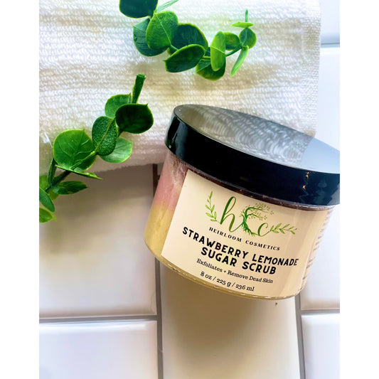 Strawberry Lemonade Exfoliating Sugar Scrub