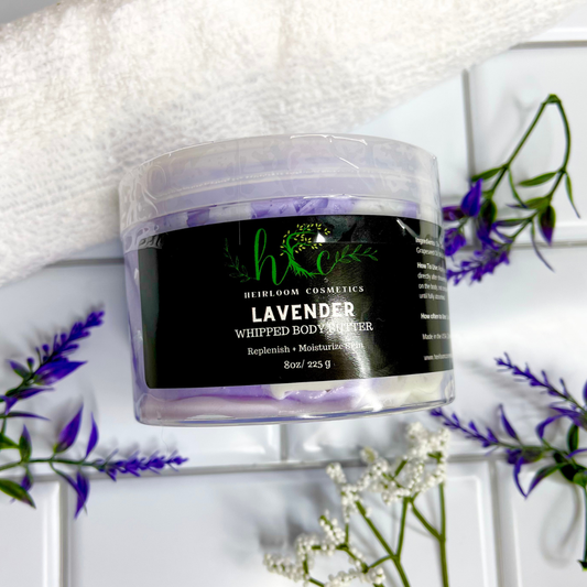 Whipped Body Butter That helps you destress, helps with dry skin.