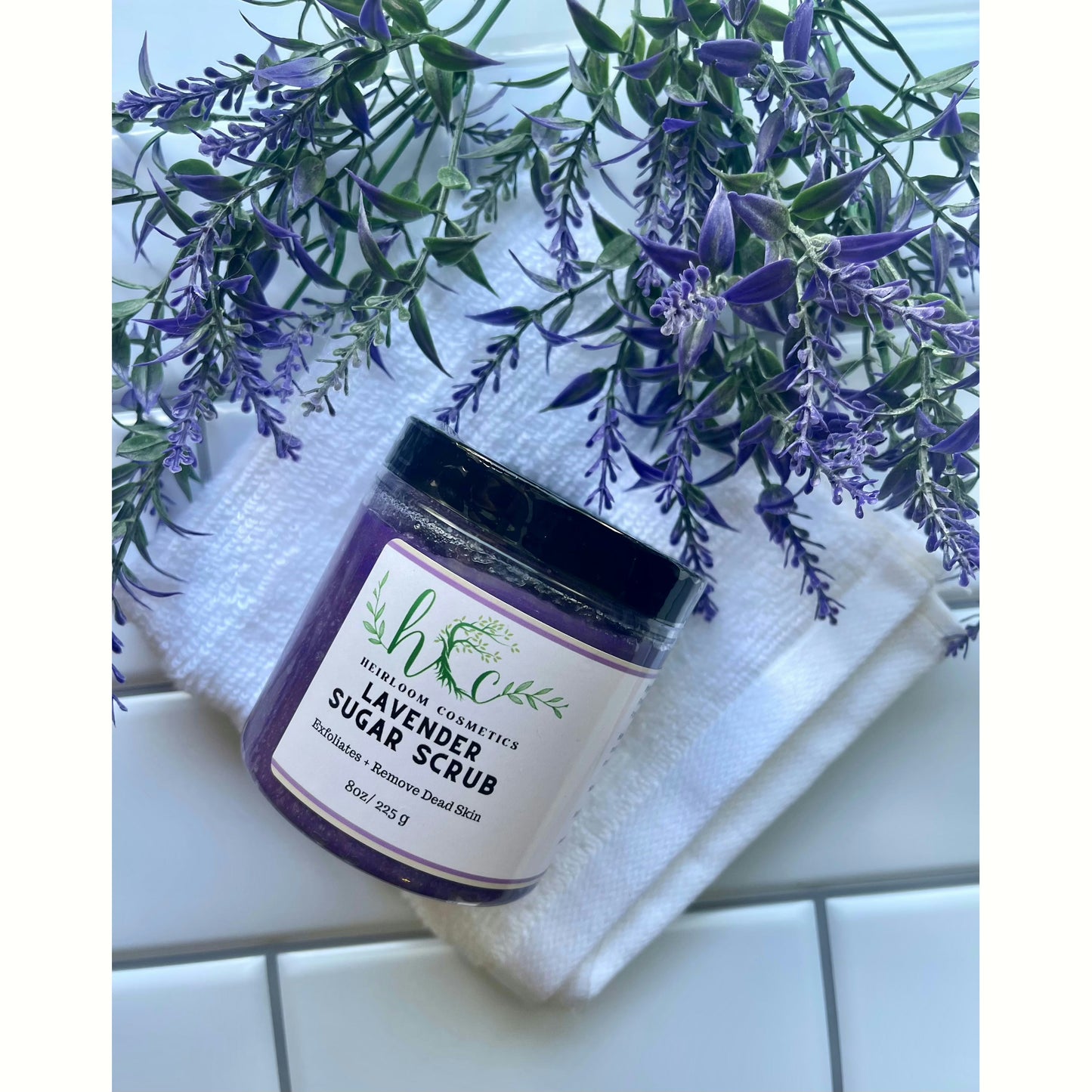 lavender sugar scrub
