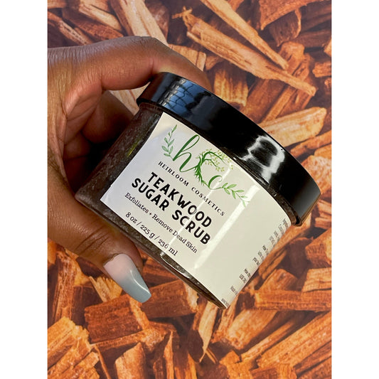 Teakwood Sugar Scrub
