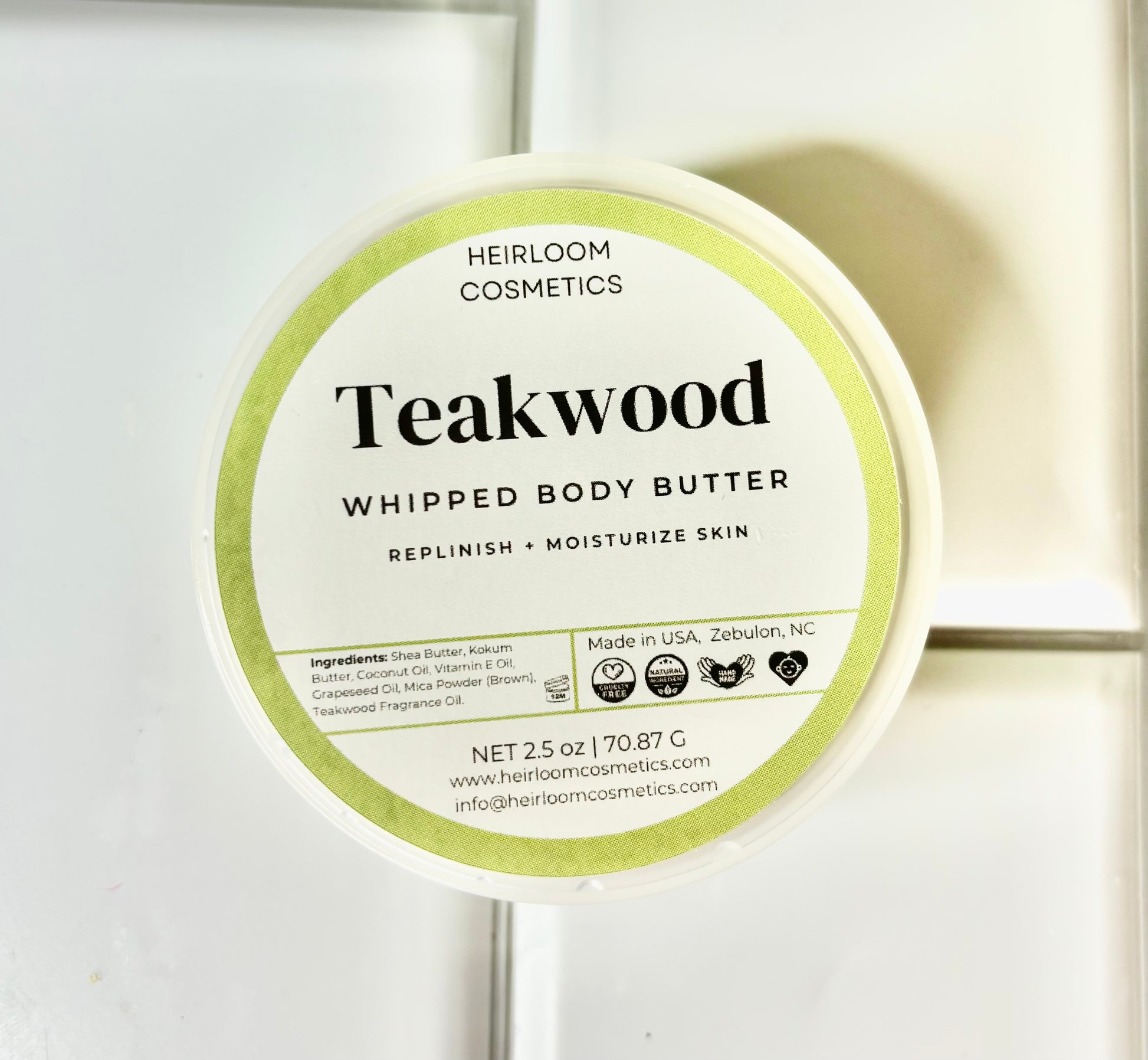 Teakwood body butter