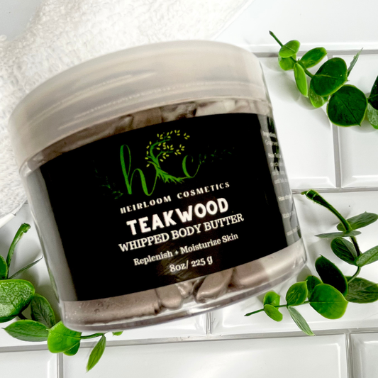 Body Butter, Woody Scent, Teakwood Scented, Body Butter for Men. Skincare for Men
