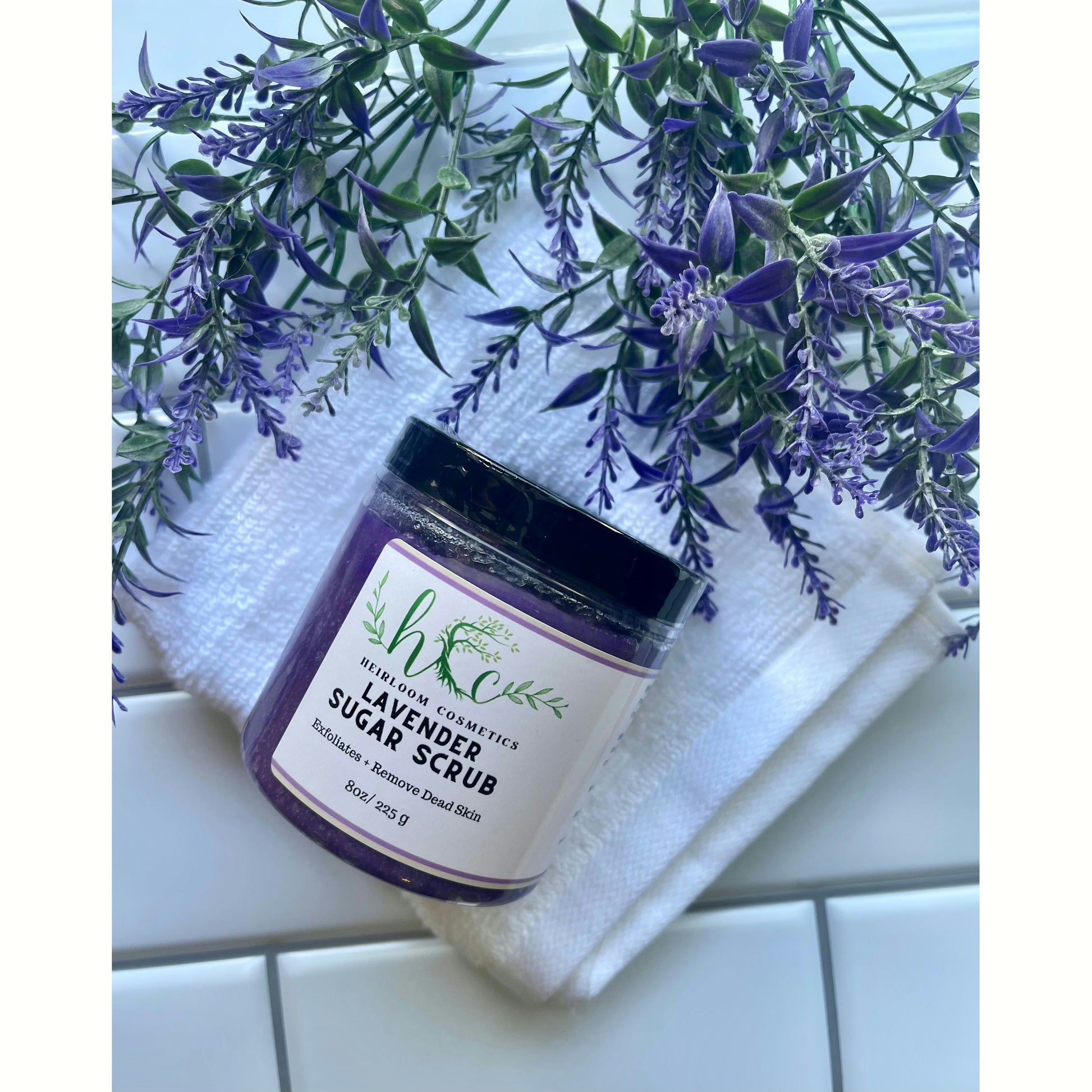 lavender sugar scrub