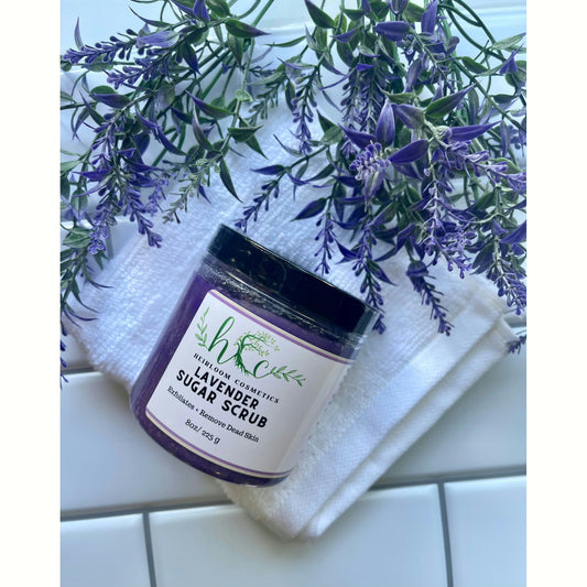 lavender sugar scrub